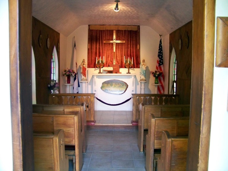 The Tiny Pine Church With A Giant Heart