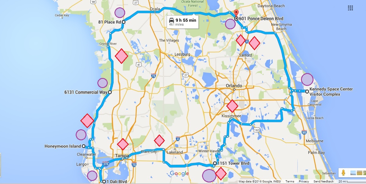 The Ultimate Central Florida Road - CFLroadtrip2