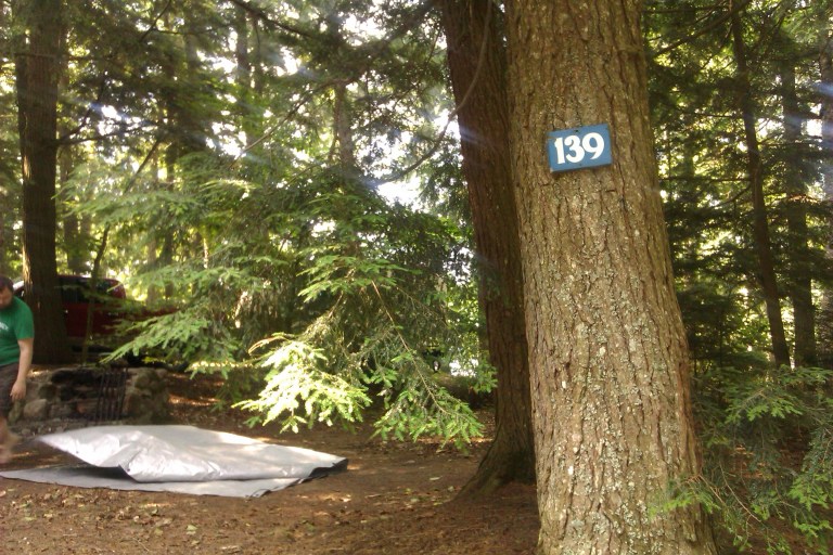 Rollins Pond Campground, Saranac Lake