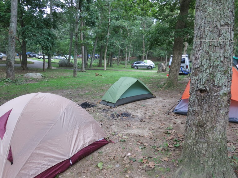 Wildwood State Park Campground, Wading River