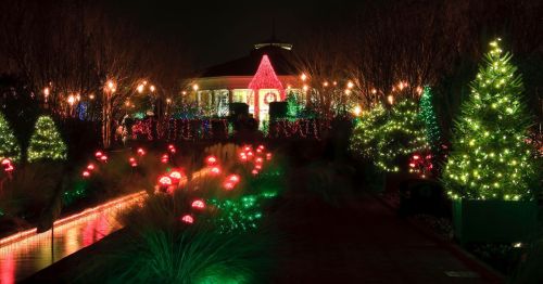Nighttime photo of Belmont North Carolina