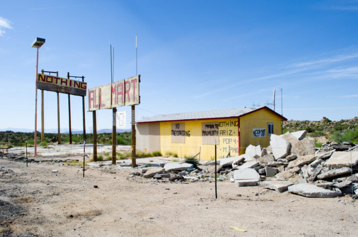 Nothing, Arizona Is A Ghost Town In The Middle Of Nowhere