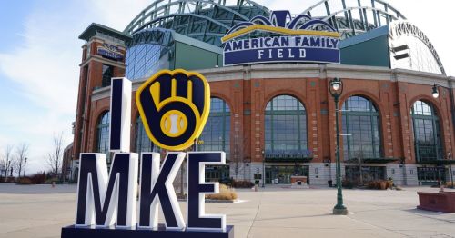 outside of Milwaukee Brewers stadium
