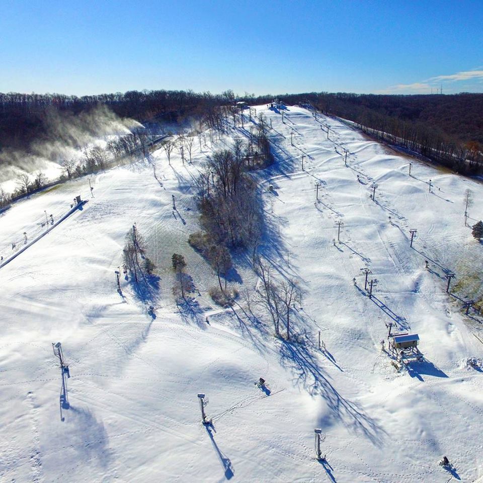 The Epic Snow Tubing Hill In Missouri, Hidden Valley, Is Filled With