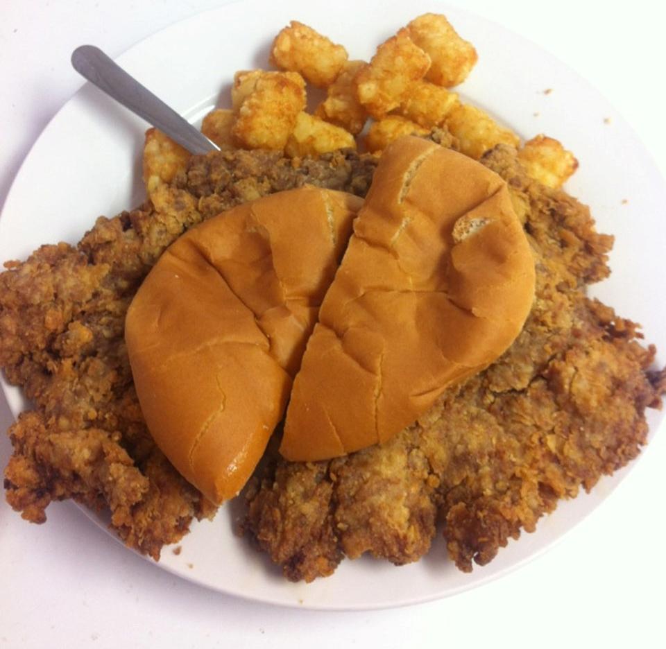 The Country Fried Steak Sandwiches At This Mississippi Restaurant Are