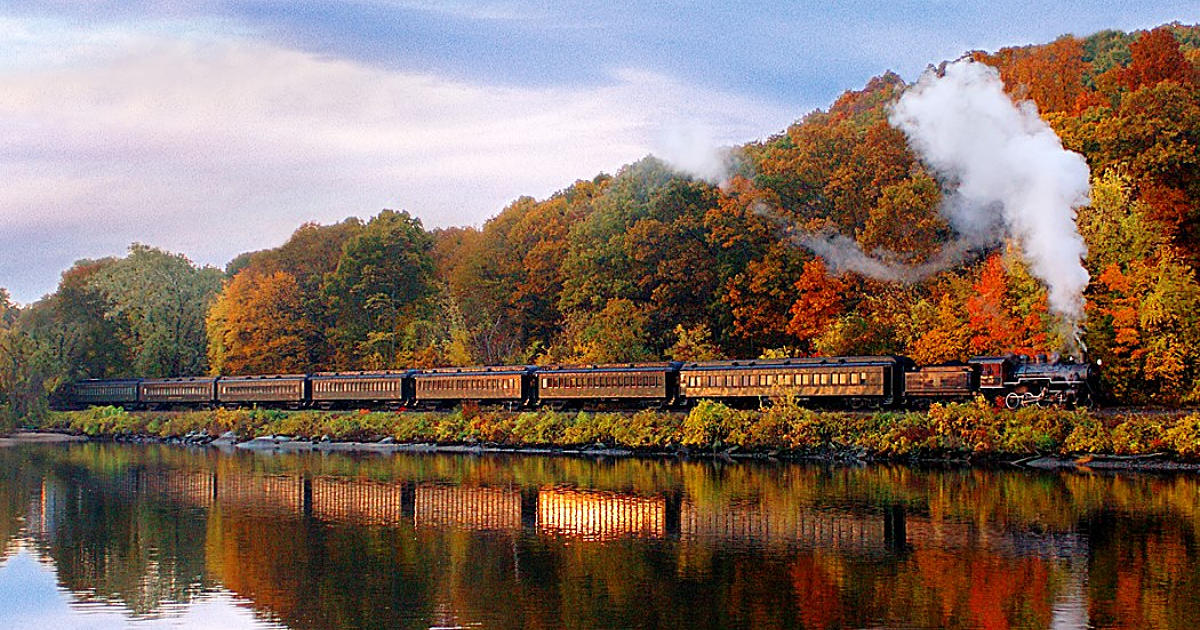 This 12-Mile Train Ride Is The Most Relaxing Way To Enjoy Connecticut ...
