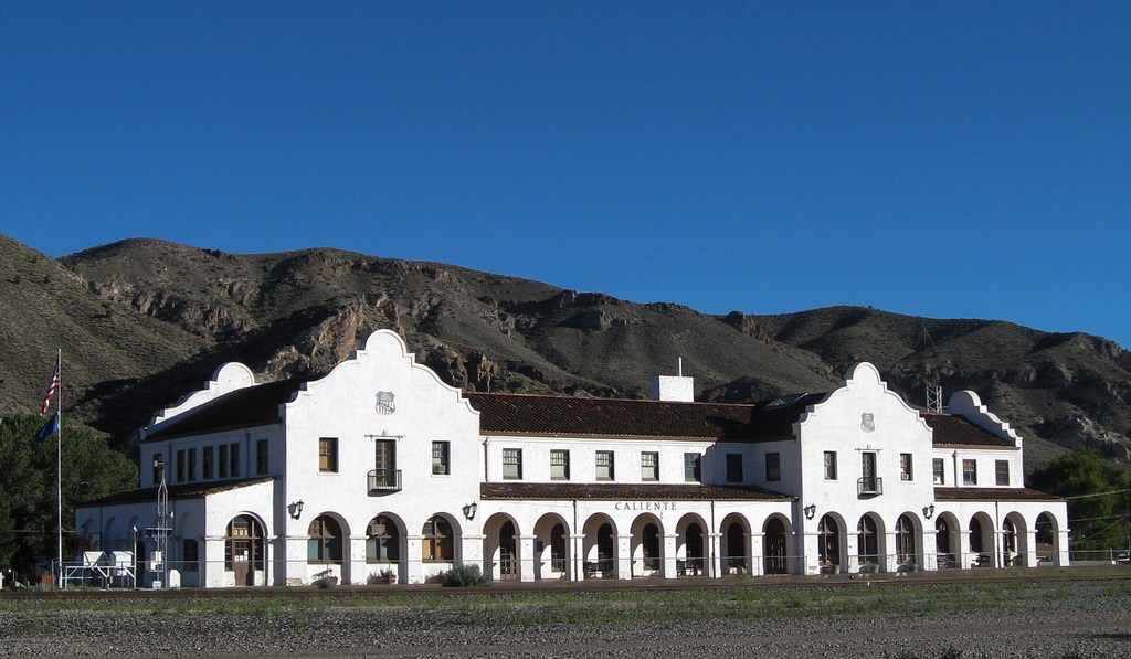 The Caliente Railroad Depot In Nevada Is Magnificent
