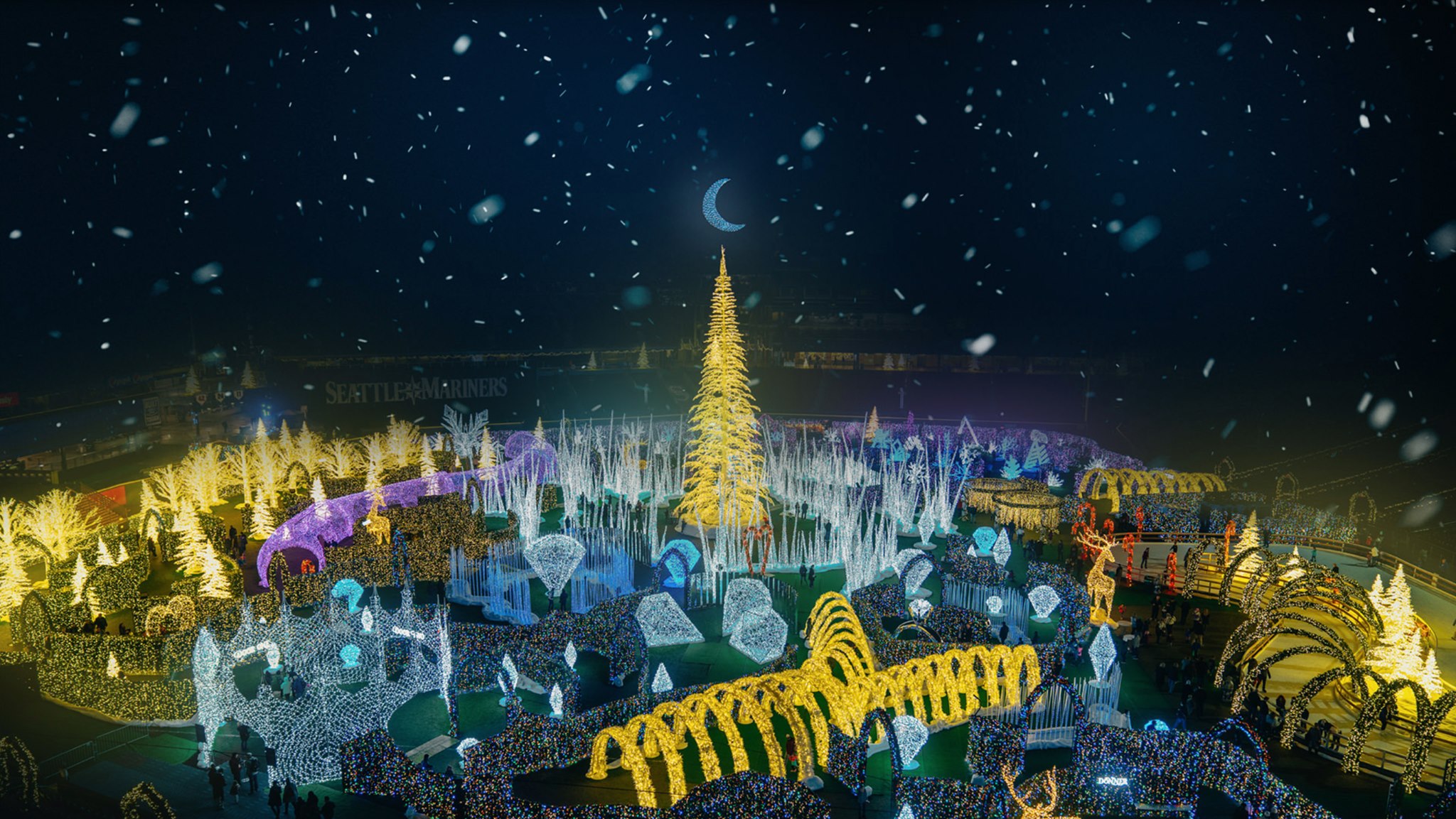This Tropicana Field Christmas Event In Florida Is Filled With Magic