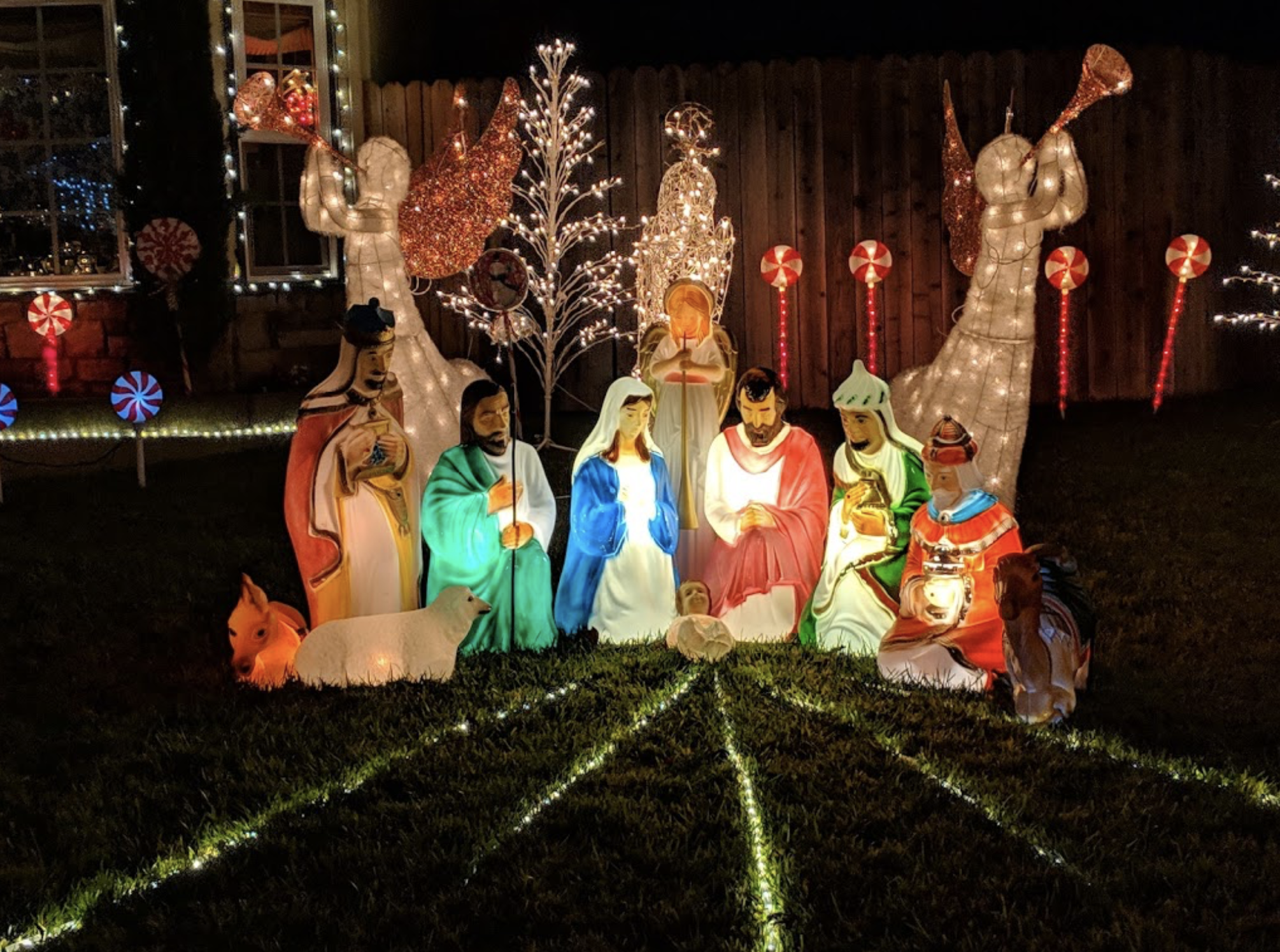 Candy Cane & Lollipop Lanes: Drive-Thru Holiday Lights In NorCal