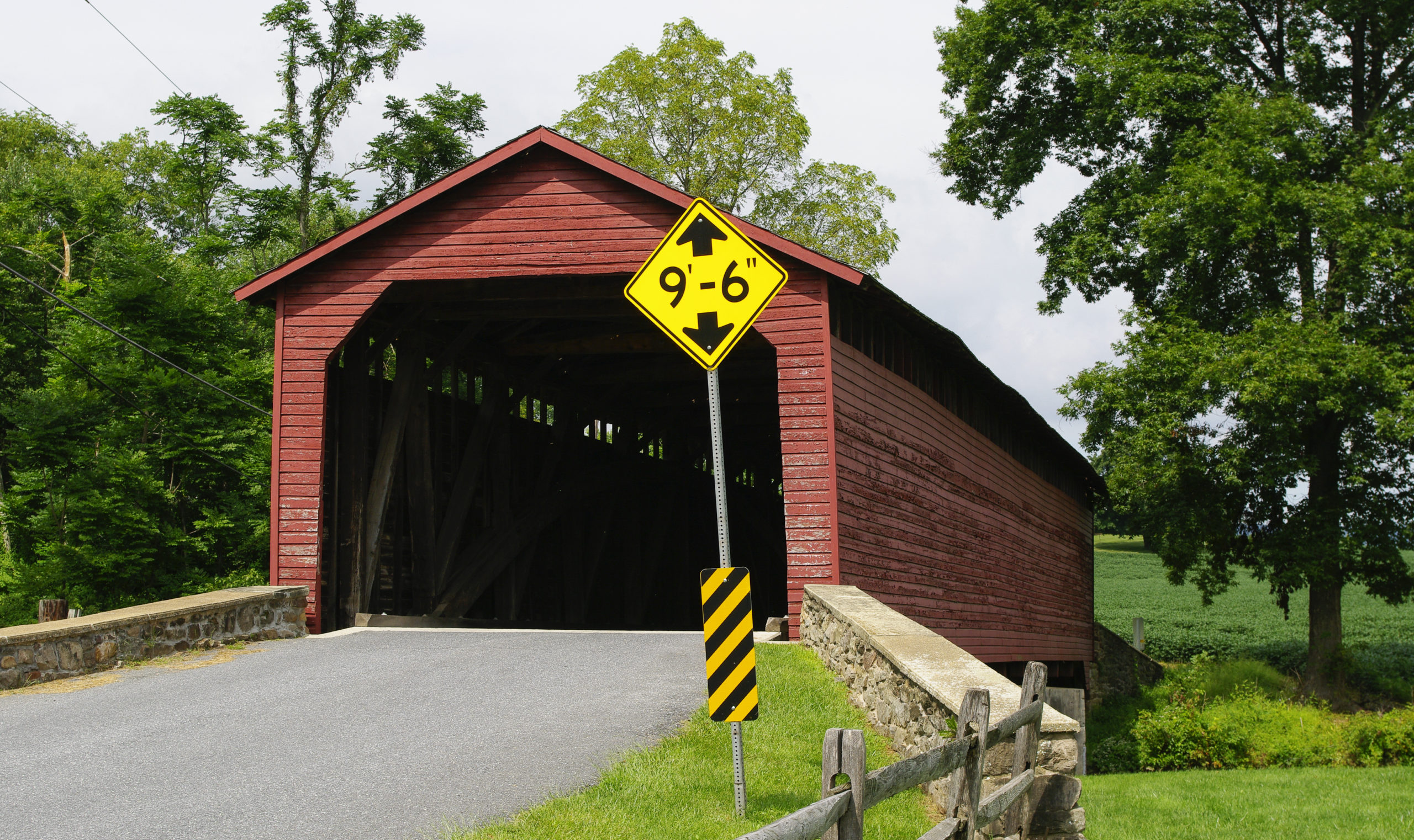 The Oldest Covered Bridge In Maryland Has Been Around Since 1843