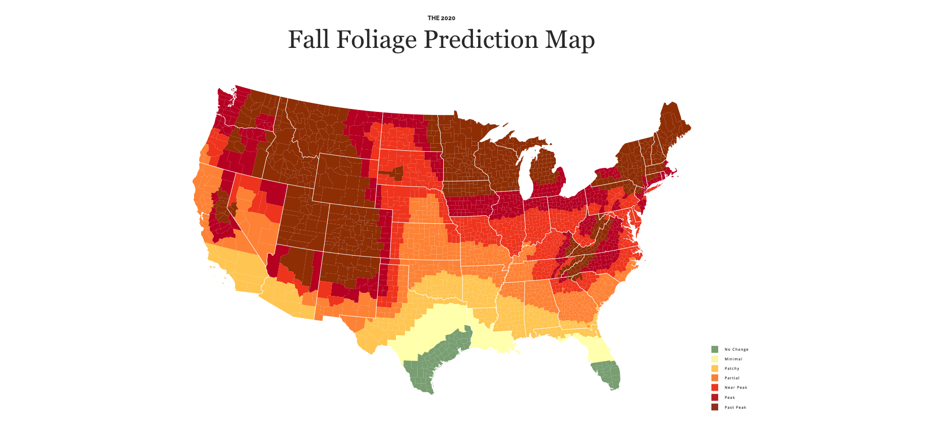 Find Out When The Leaves Will Change Color In Kentucky With This ...