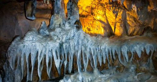 Caverns in Ruby Falls, Tennessee
