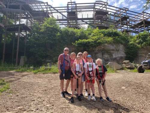 World's Largest Ropes Course in Ohio at NevilleBillie Adventure Park