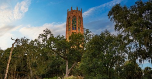 The singing tower at Bok Tower Gardens