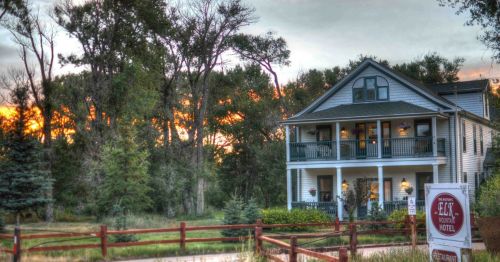 The Elk Mountain Hotel in Elk Mountain, Wyoming