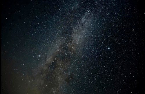 A stunning view of the night sky filled with countless stars and the Milky Way galaxy.