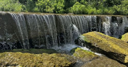 A waterfall in Kansas