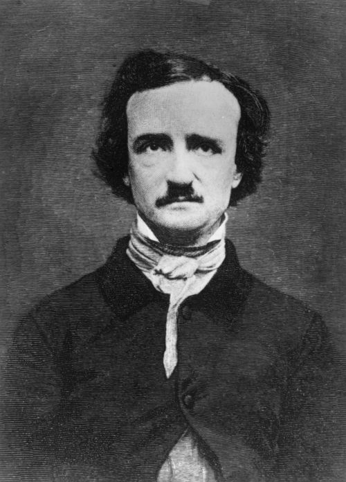 A historical black-and-white portrait of a man with dark hair and a mustache, wearing a dark coat and white cravat.