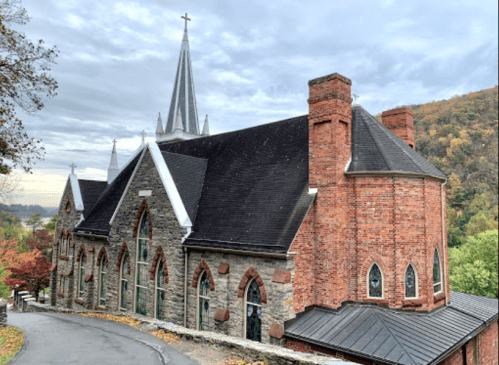 St. Peter's Roman Catholic Church Is A Pretty Church In West Virginia