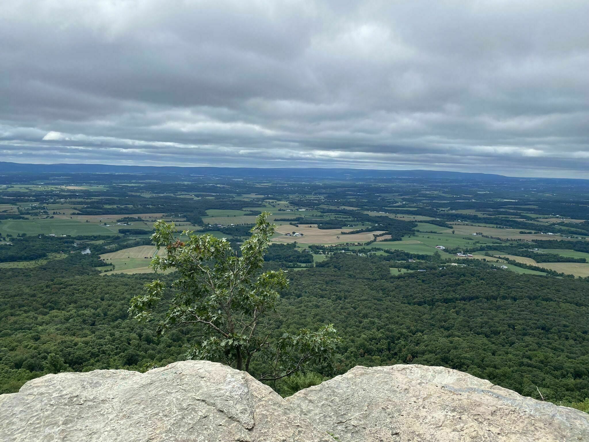 Flat Rock Loop Trail In Pennsylvania Leads To Panoramic Views Of The ...