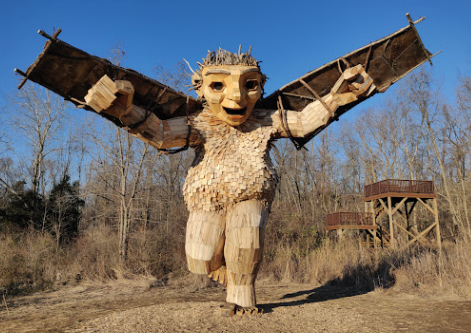 See The Wonderfully Whimsical Giant Trolls At Aullwood Audubon In Ohio