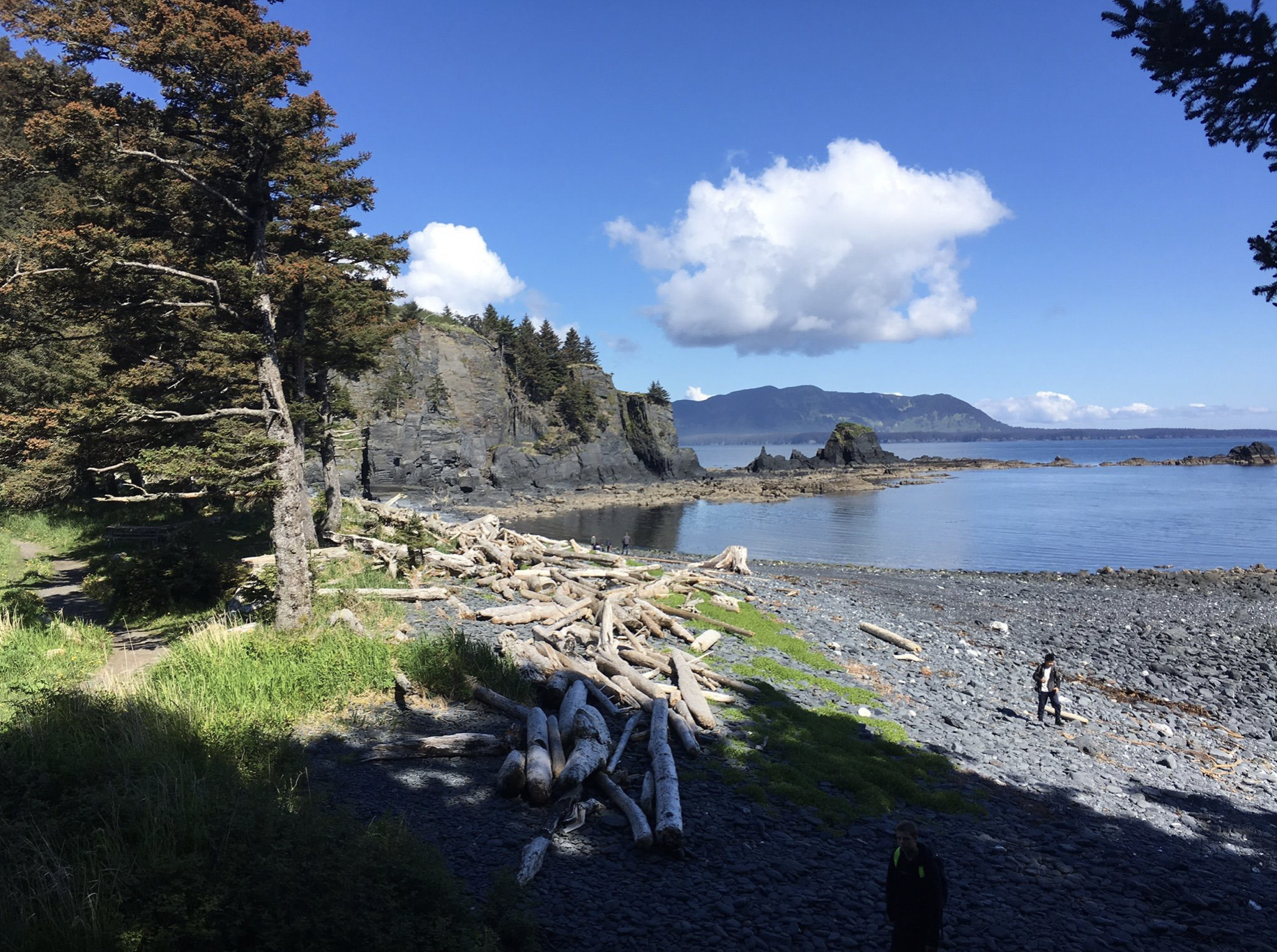 A Woodland Trail In Alaska Will Take You To The Fort Abercrombie Ruins, image size:1832x1366