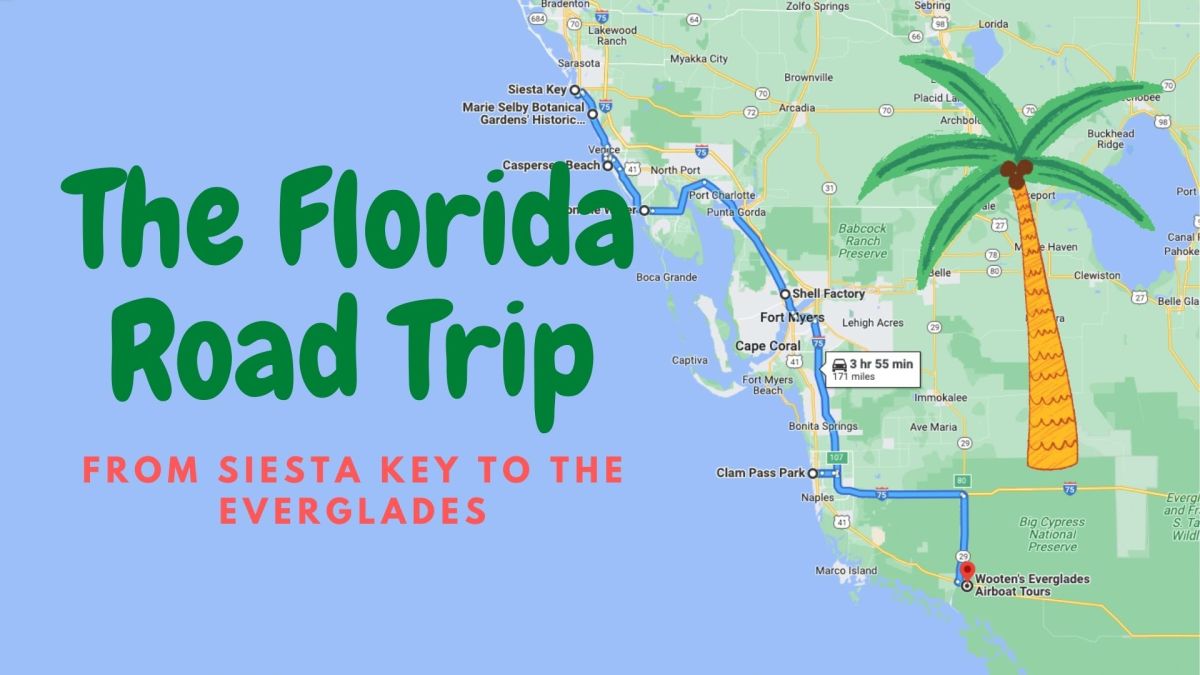 This Florida Road Trip Takes You From Siesta Key To The Everglades