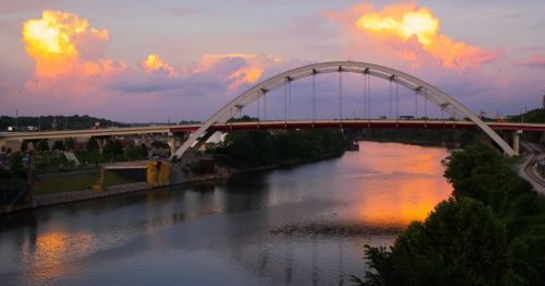 A bridge in Nashville, Teneesee