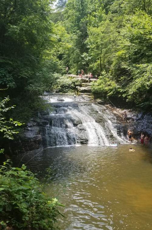 Kinlock Falls Is A Natural Waterslide In Alabama