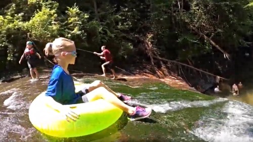 Kinlock Falls Is A Natural Waterslide In Alabama