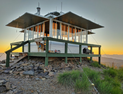Stay in Montana's Fire Lookout Towers for Stunning Views