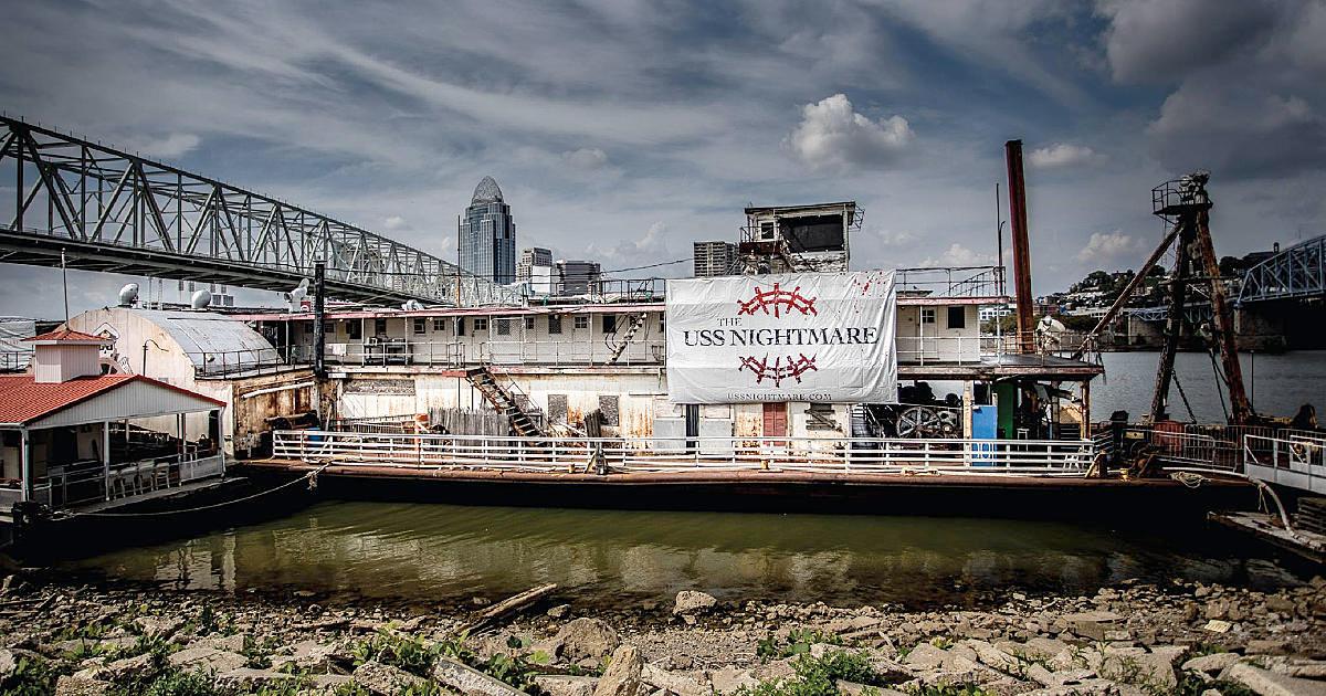 The USS Nightmare Is The Scariest Haunted Boat In Cincinnati