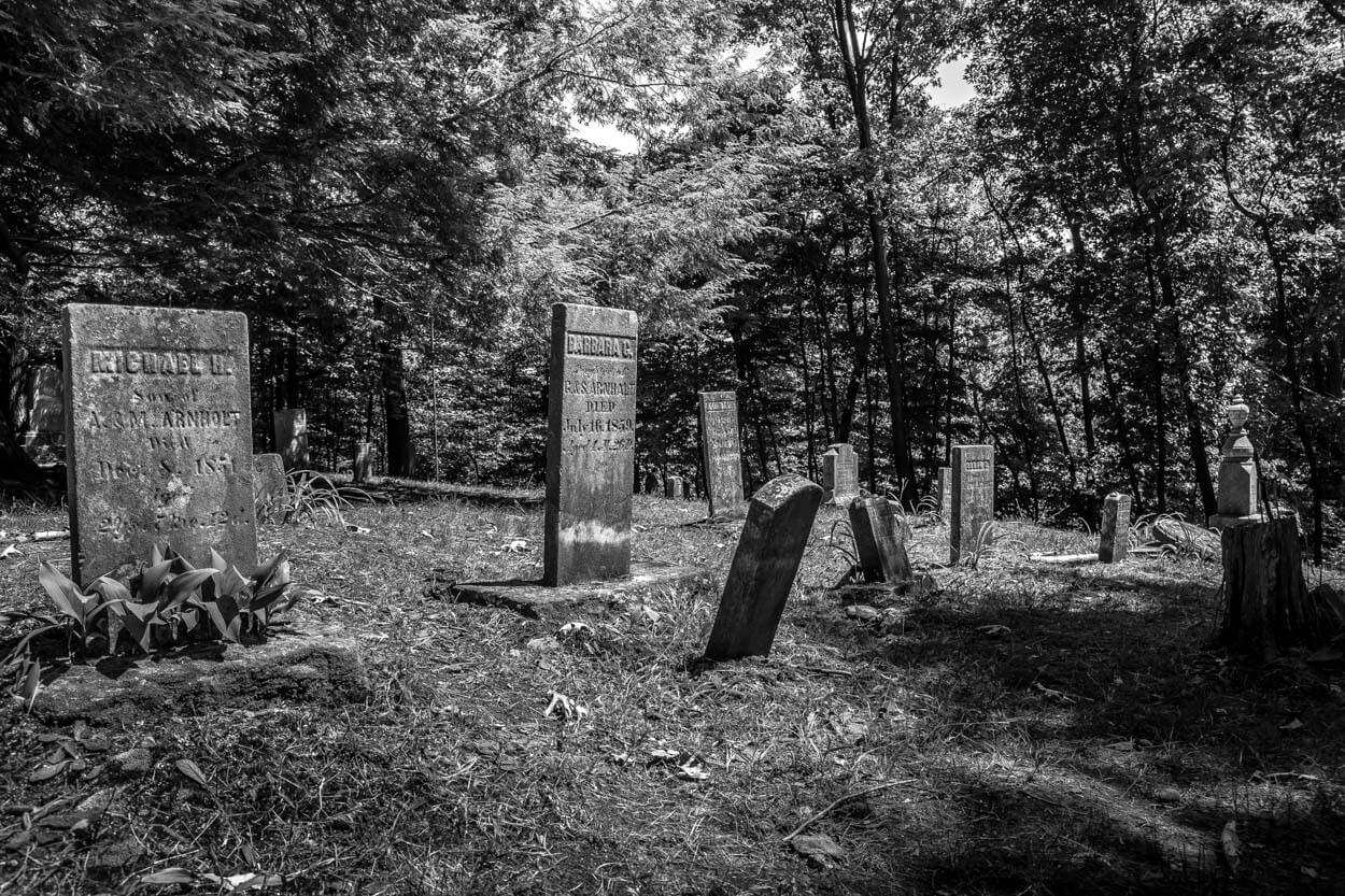 Haunted cemetery near me