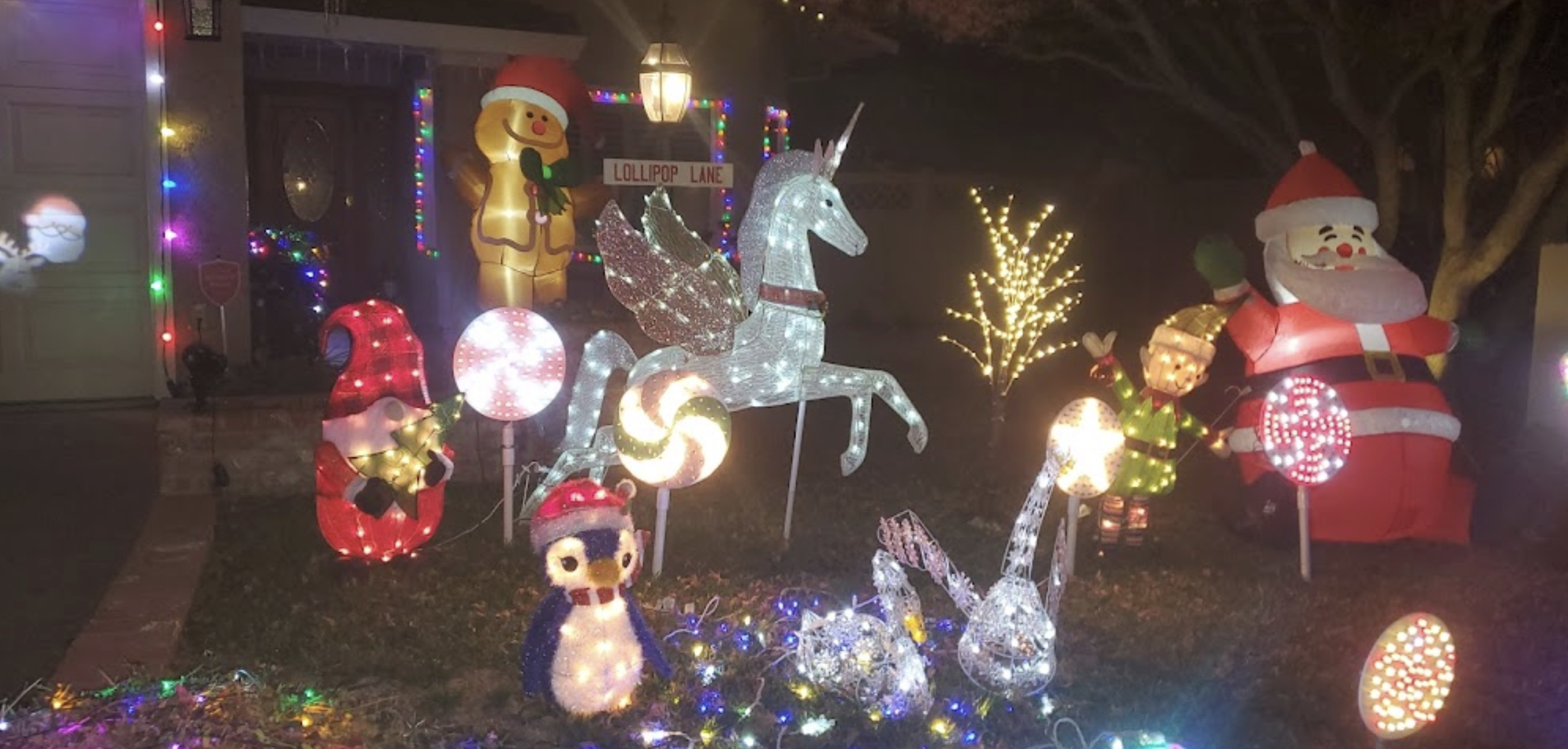 Candy Cane & Lollipop Lanes: Drive-Thru Holiday Lights In NorCal