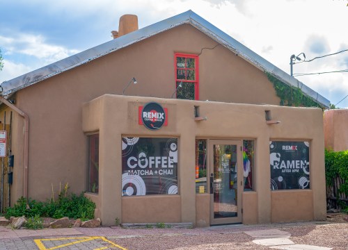 Remix Coffee House and Audio Bar in downtown Santa Fe, New Mexico, May 18, 2025