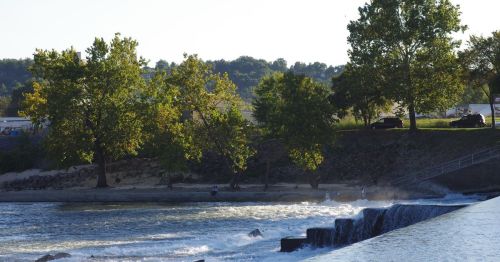 View of river in Batesville, Arkansas