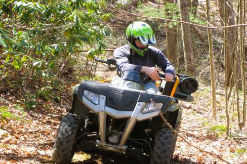 Underground ATV tour in Pennsylvania