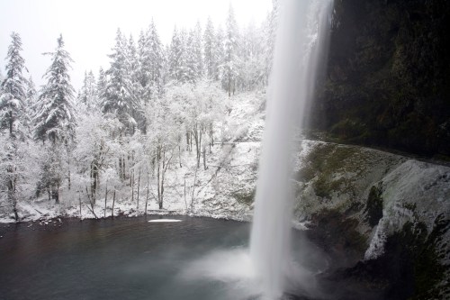 Silver Falls State Park, one of the best state parks to visit in the winter in Oregon