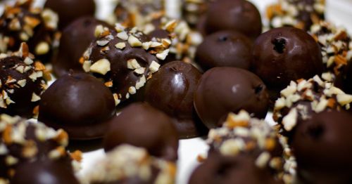Chocolate truffles in New Hampshire