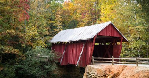 Campbell's Covered Bridge in South Carolina