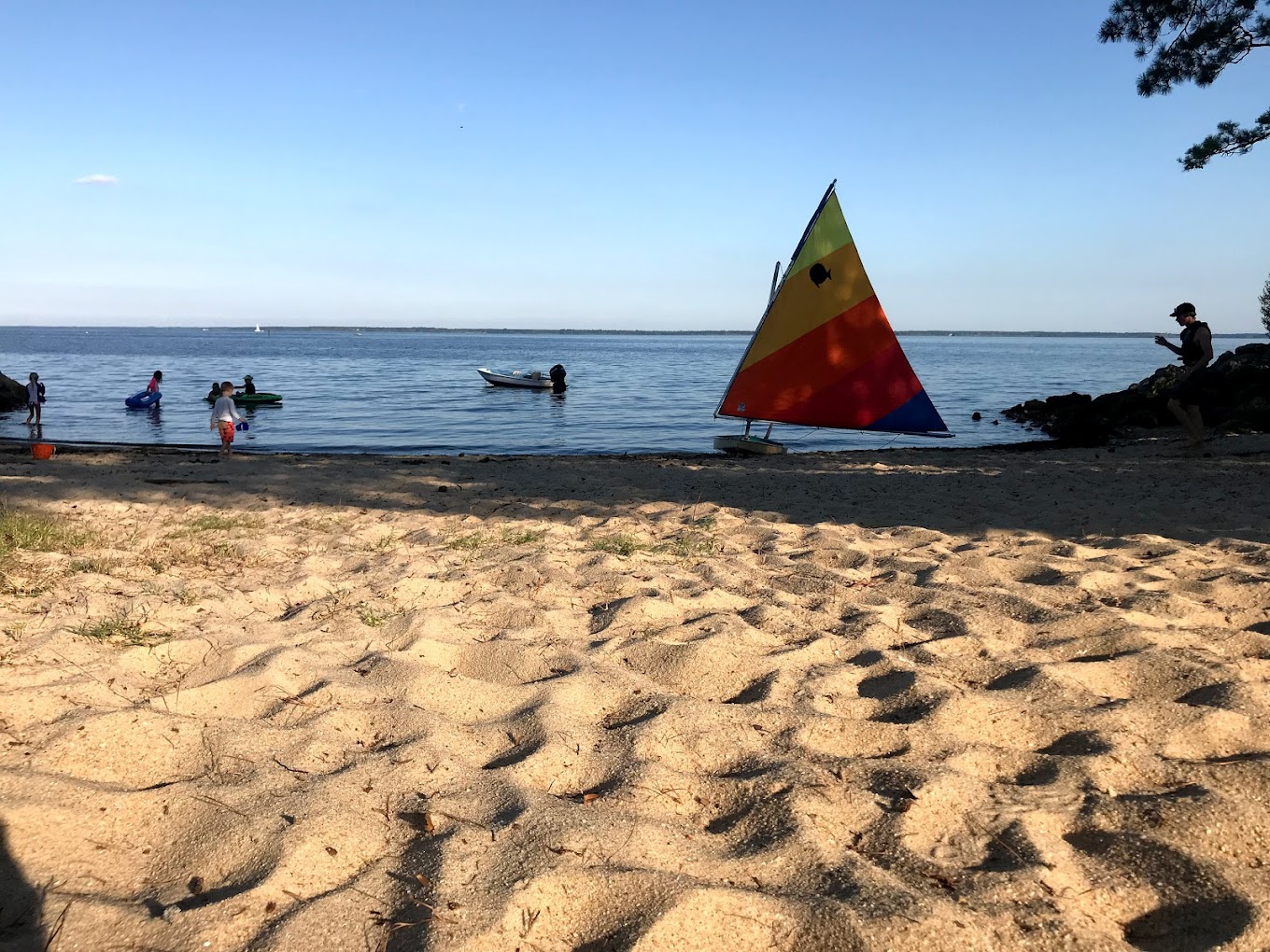 John Bond Town Beach: Pristine Inland Beach In Oriental, NC, image size:1360x1020