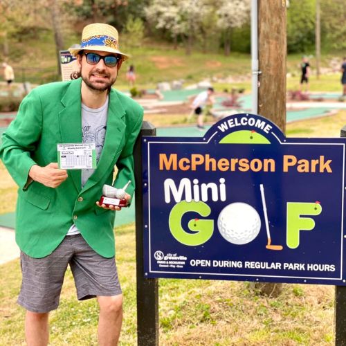 Fun Things To Do In Greenville: Free Mini Golf At McPherson Park