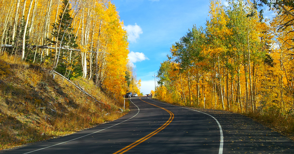 Take A Drive Down One Of Utah’s Most Beautiful Backroads For A Picture