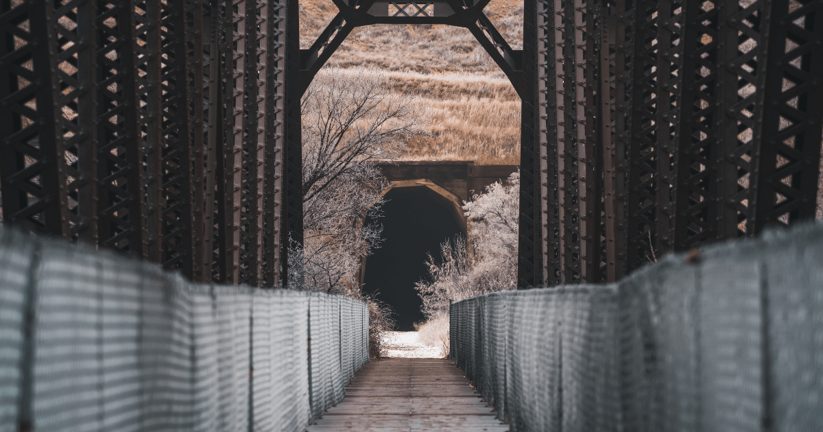 The Creepiest Hike in North Dakota Takes You Through an Abandoned Bridge and Rail Tunnel