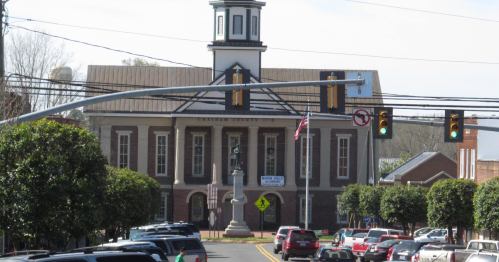 Downtown Pittsboro, North Carolina
