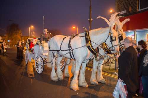 Carriage ride at the Thomasville, Georgia Victorian Festival