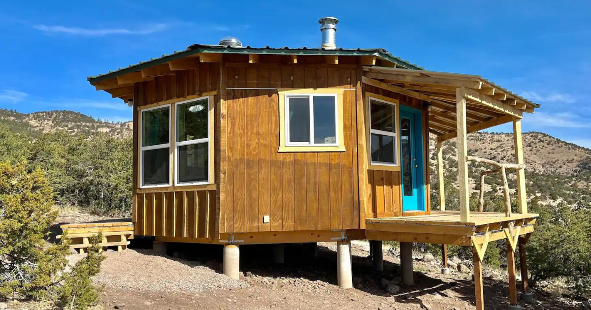 Stay In A Tiny Home Overlooking A Cibola National Forest Canyon In New ...