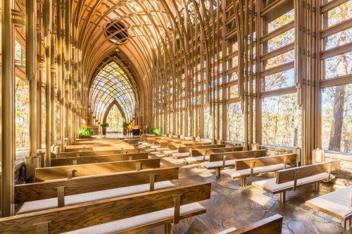 Mildred B. Cooper Memorial Chapel, one of the best Arkansas tourist attractions