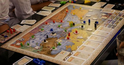 Playing board games in Colorado