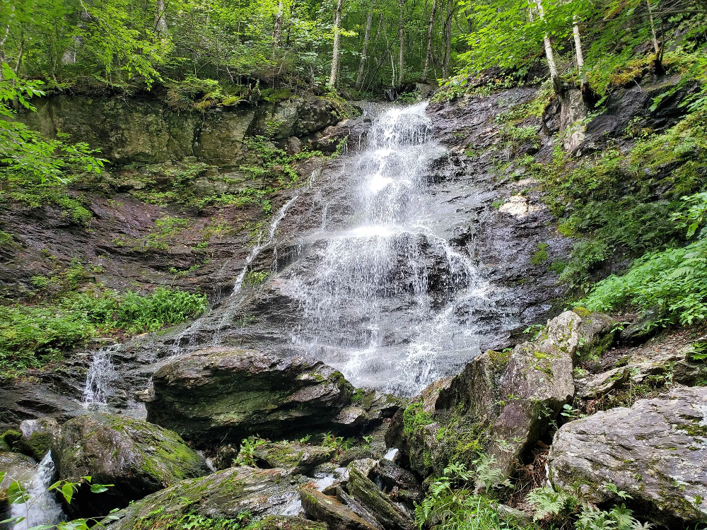 This Easy, 1.2-Mile Trail Leads To Danforth Falls, One Of Massachusetts'  Most Underrated Waterfalls